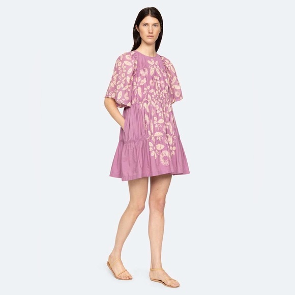 Sea New York Dresses & Skirts - New $450 Sea New York Thea Tie Dye Mini Dress In Purple